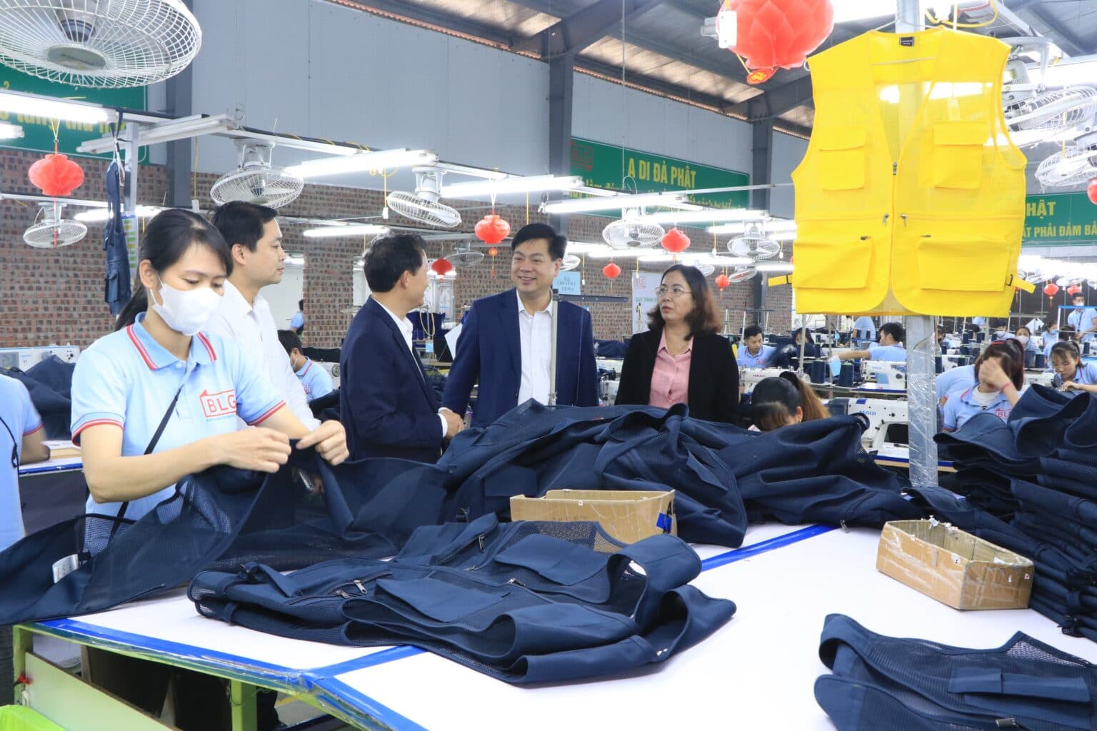 Nhà máy sản xuất BLG - Bảo Lâm Garment